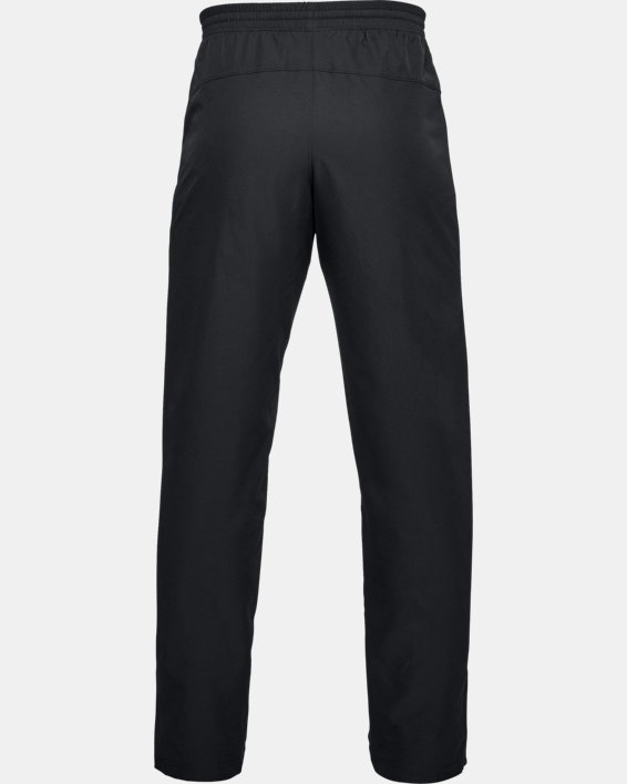Men's UA Sportstyle Woven Pants in Black image number 4